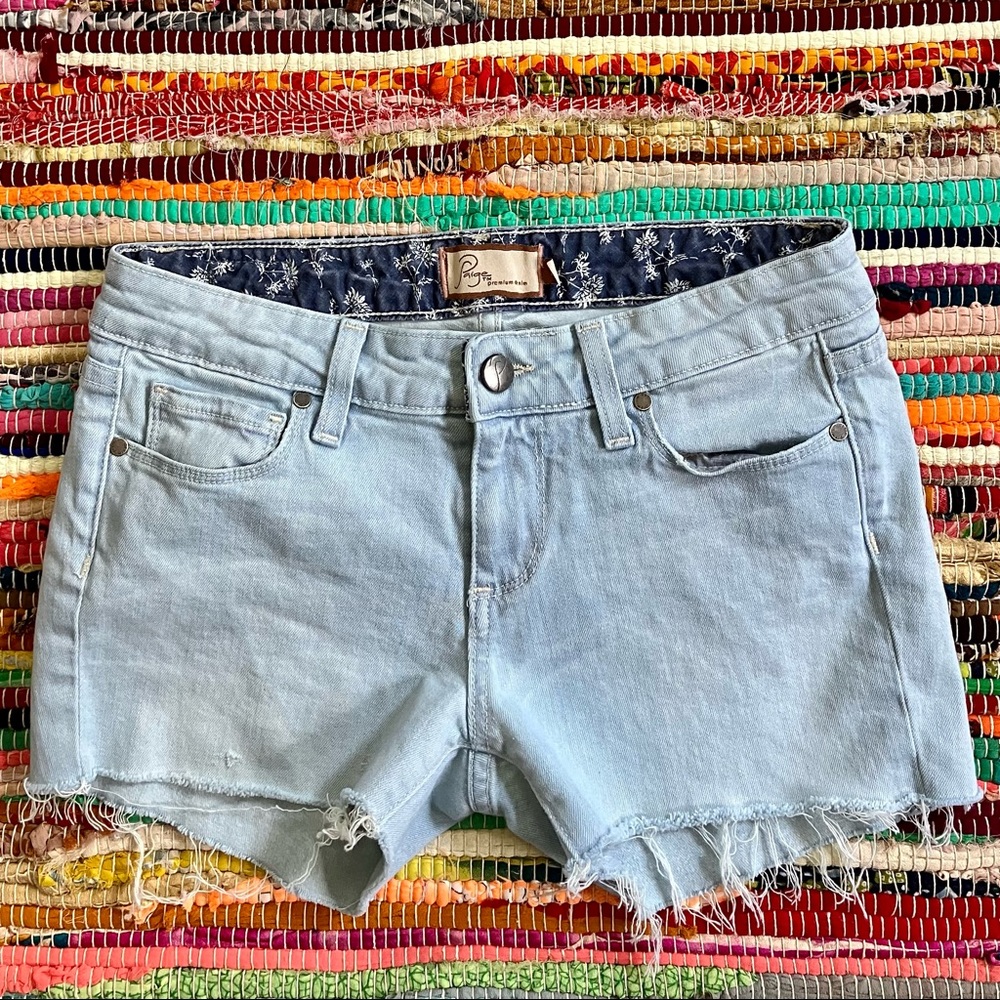 Paige ~ Skyline cutoff jean shorts